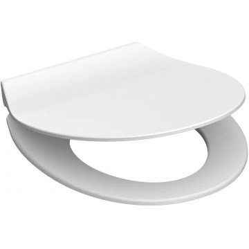 Schütte 82700 - SLIM WHITE tualetes sēdeklis ar lēnu aizvēršanu (SoftClose), duroplasts
