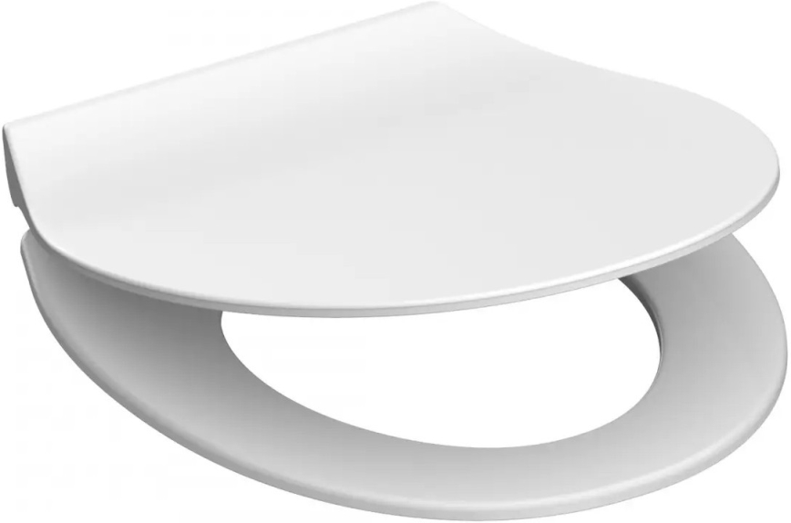 Schütte 82700 - SLIM WHITE tualetes sēdeklis ar lēnu aizvēršanu (SoftClose), duroplasts