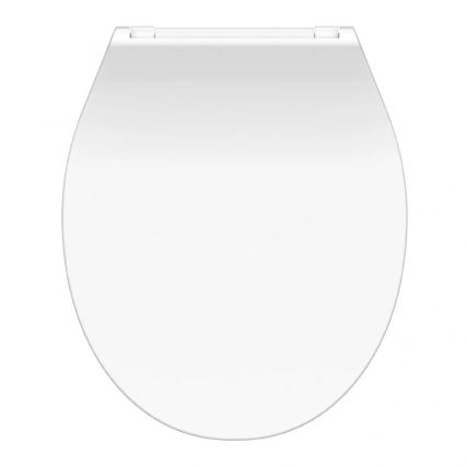 Schütte 82700 - SLIM WHITE tualetes sēdeklis ar lēnu aizvēršanu (SoftClose), duroplasts