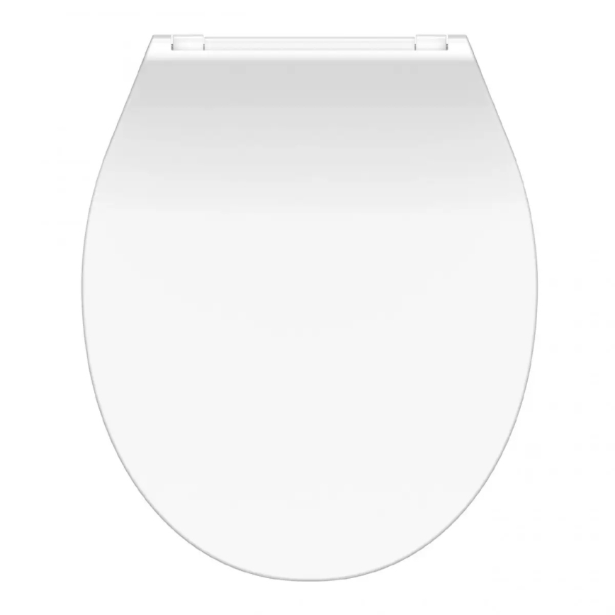 Schütte 82700 - SLIM WHITE tualetes sēdeklis ar lēnu aizvēršanu (SoftClose), duroplasts