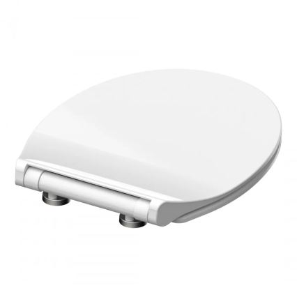 Schütte 82700 - SLIM WHITE tualetes sēdeklis ar lēnu aizvēršanu (SoftClose), duroplasts