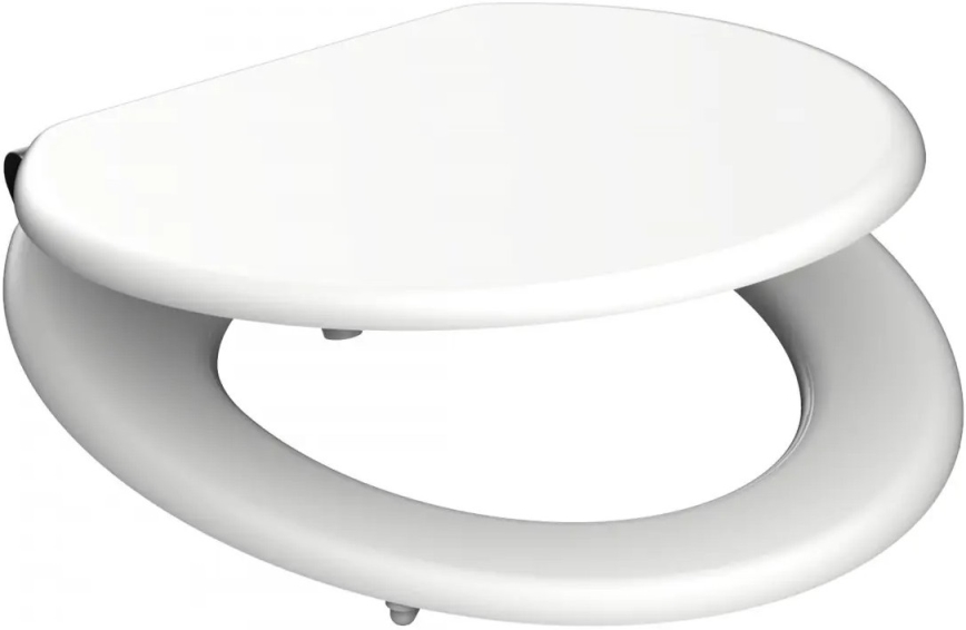Schütte 84100-A - tualetes sēdeklis WHITE ar SoftClose, izgatavots no MDF