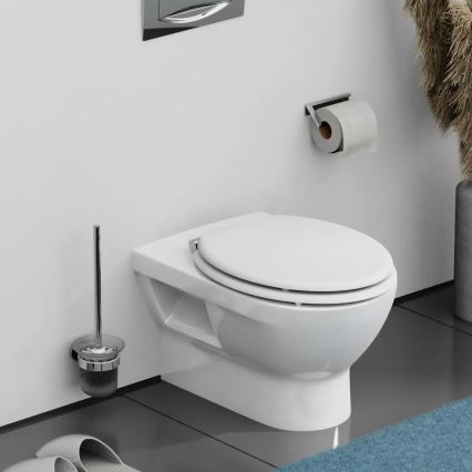 Schütte 84100-A - tualetes sēdeklis WHITE ar SoftClose, izgatavots no MDF