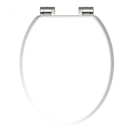 Schütte 84100-A - tualetes sēdeklis WHITE ar SoftClose, izgatavots no MDF