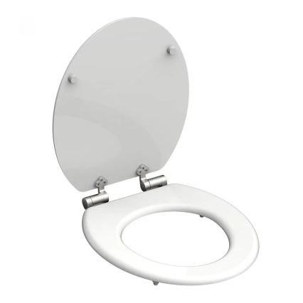 Schütte 84100-A - tualetes sēdeklis WHITE ar SoftClose, izgatavots no MDF