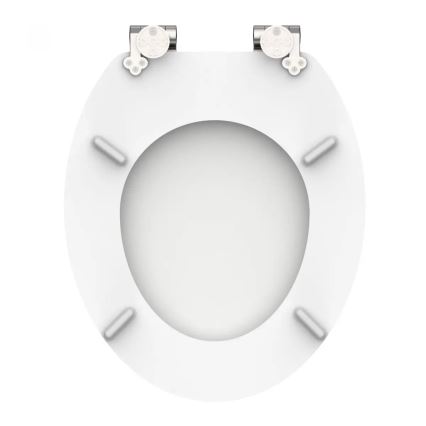 Schütte 84100-A - tualetes sēdeklis WHITE ar SoftClose, izgatavots no MDF
