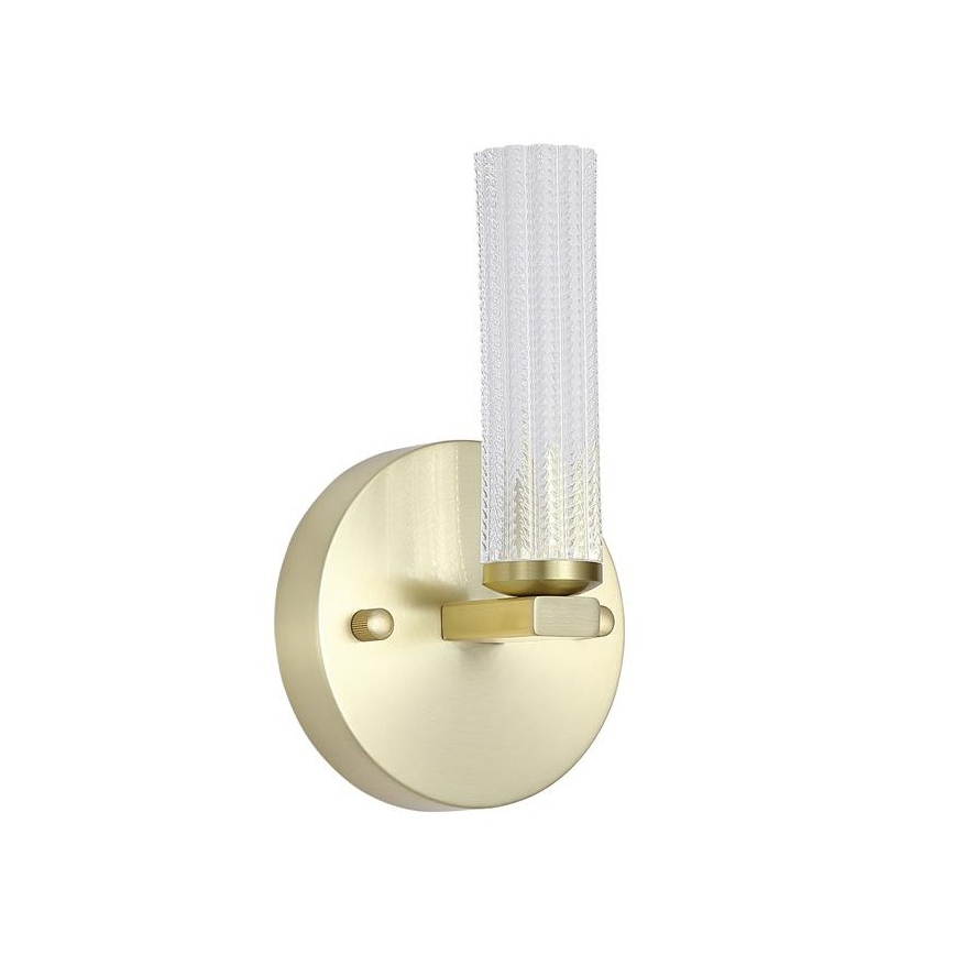 Searchlight - LED aptumšojams vannas istabas sienas gaismeklis ABERDEEN LED/7W/230V IP44 misiņš