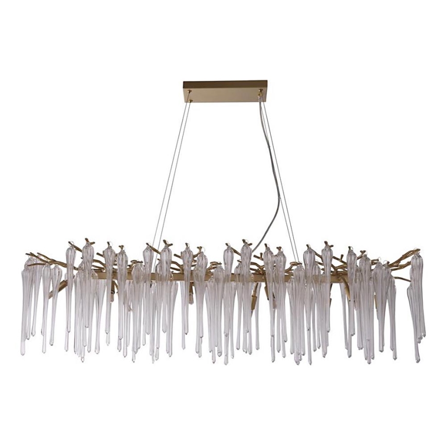 Searchlight - Pakaramā lustra ar trošu sistēmu HERITAGE 10xG9/33W/230V