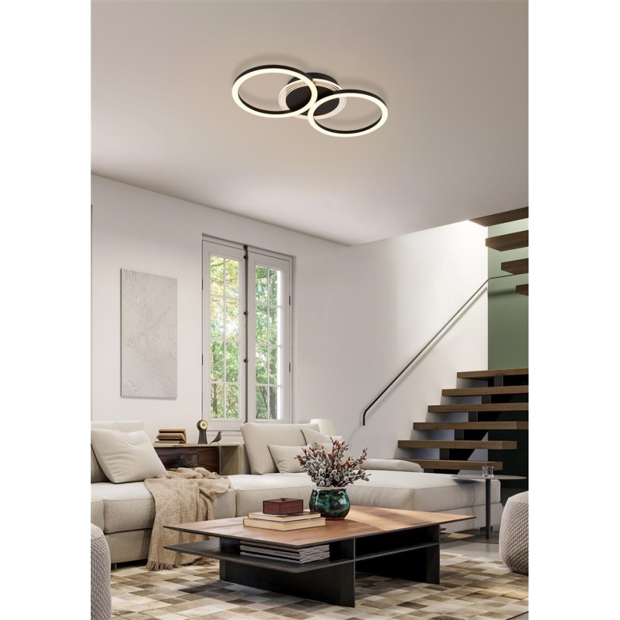 Searchlight - Regulējama LED griestu lampa CONTOUR LED/24W/230V 3000K