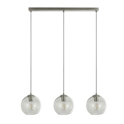 Searchlight - Lustra ar auklu PENDANT 3xE27/40W/230V matēts hroms