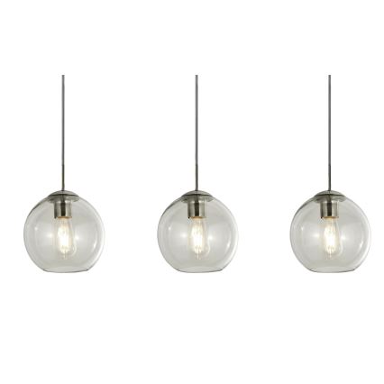 Searchlight - Lustra ar auklu PENDANT 3xE27/40W/230V matēts hroms