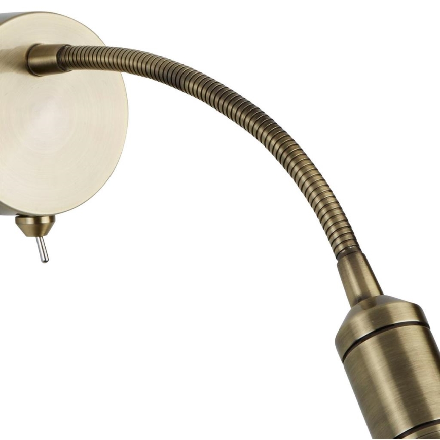 Searchlight - LED Elastīga maza lampa ADJU LED/1W/230V misiņš