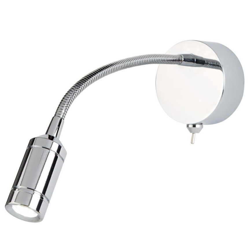 Searchlight - LED Pielāgojama lampiņa ADJU LED/1W/230V spīdīgi hromēts