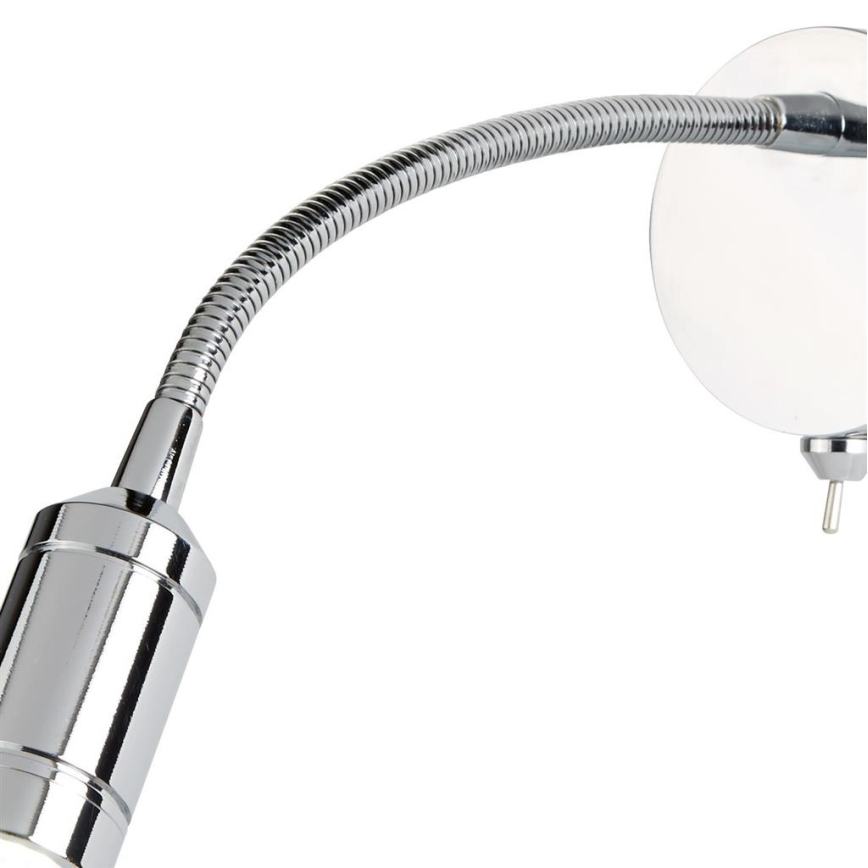 Searchlight - LED Pielāgojama lampiņa ADJU LED/1W/230V spīdīgi hromēts