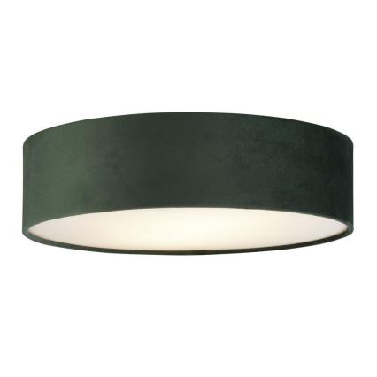 Searchlight - Griestu lampa DRUM PLEAT 2xE27/15W/230V zaļa
