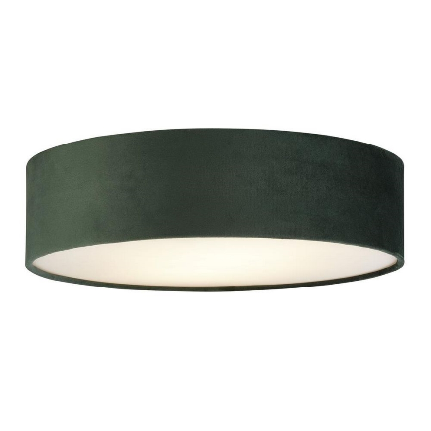 Searchlight - Griestu lampa DRUM PLEAT 2xE27/15W/230V zaļa