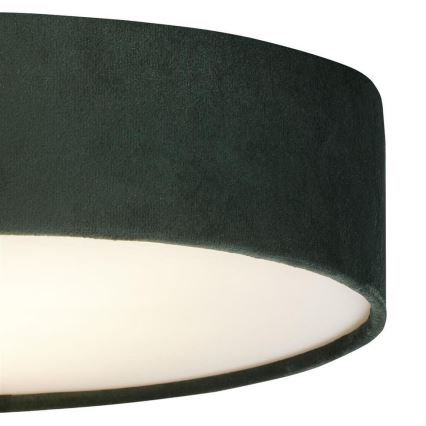 Searchlight - Griestu lampa DRUM PLEAT 2xE27/15W/230V zaļa