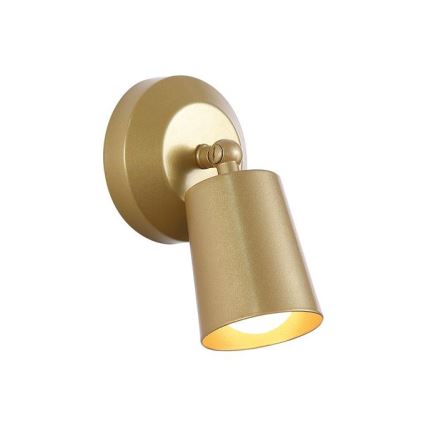 Searchlight - regulējama LED uzlādējamā sienas lampa CONE LED/1,5W/5V zelta krāsā
