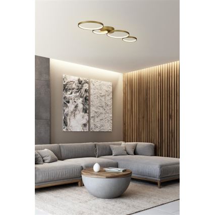 Searchlight - Dimmējama LED griestu lampa CIRQUE LED/37W/230V 3000K 33x97 cm
