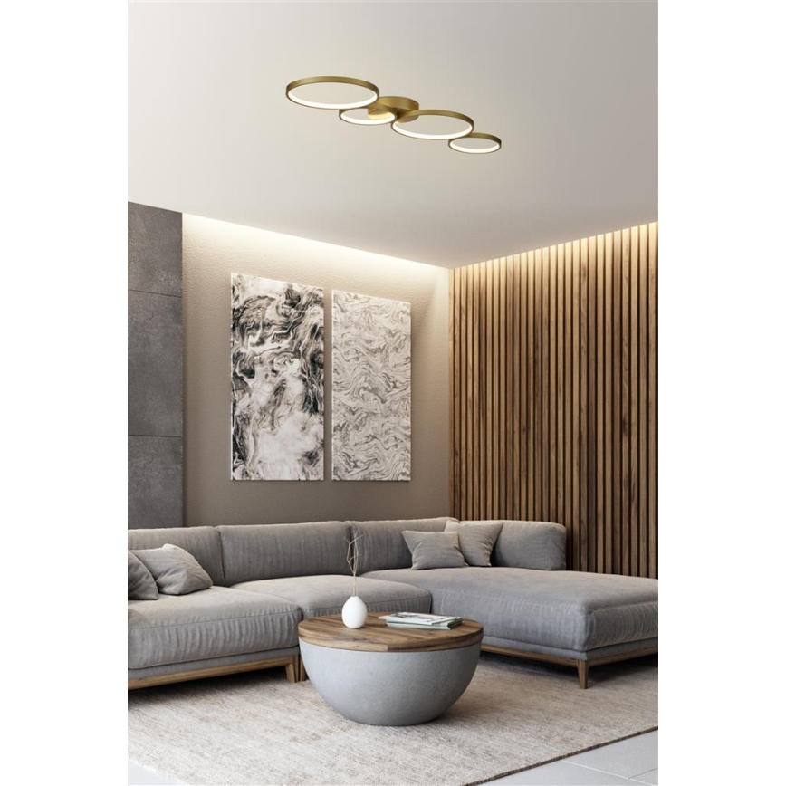 Searchlight - Dimmējama LED griestu lampa CIRQUE LED/37W/230V 3000K 33x97 cm