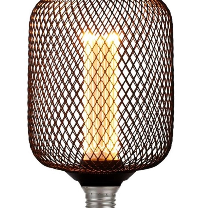 Searchlight - LED regulējama dekoratīvā spuldze WIRE MESH E27/4,5W/230V 2700K