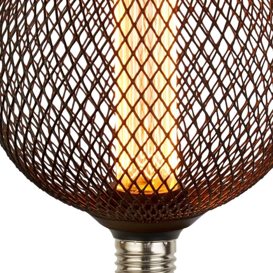 Searchlight - LED dimējama dekoratīvā spuldze WIRE MESH E27/4,5W/230V 2700K