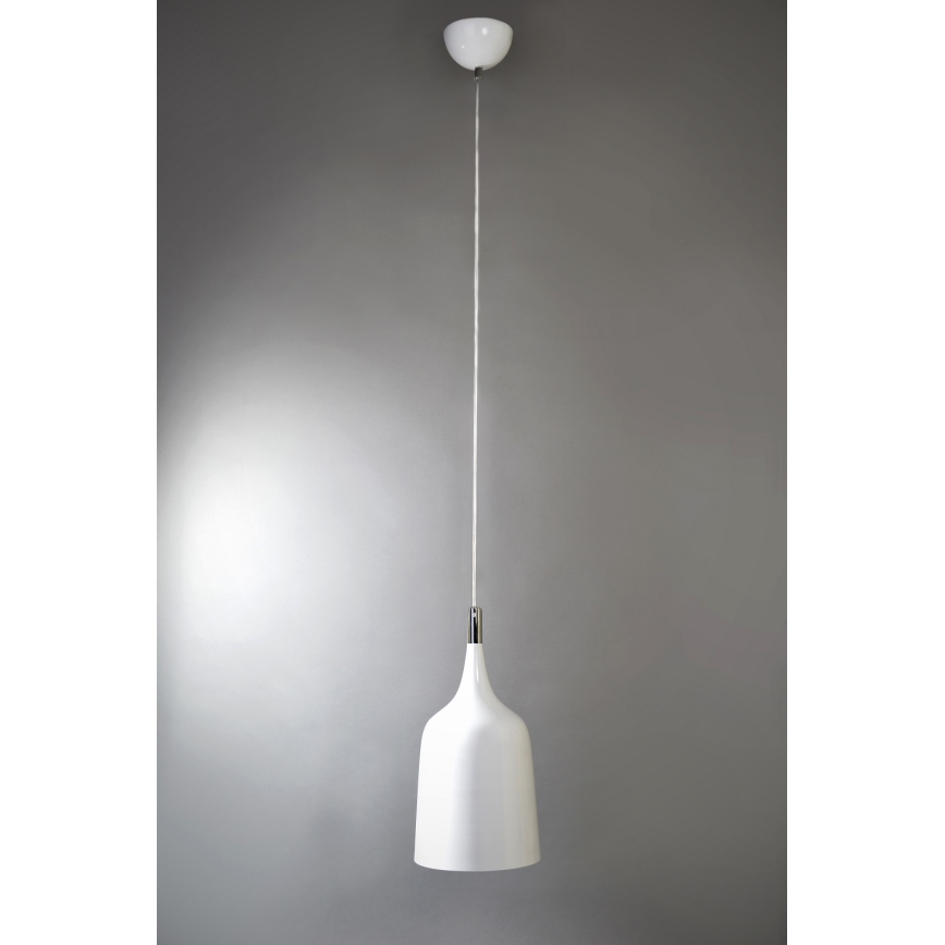 Searchlight - Lustra ar auklu 1xE27/60W/230V balta