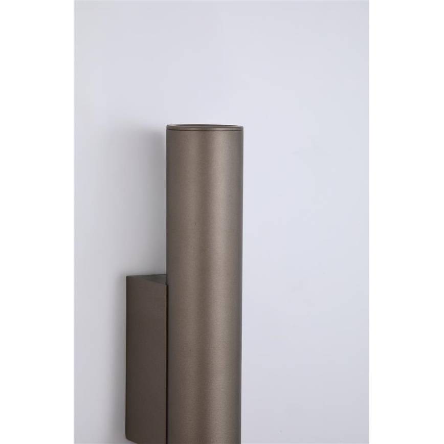 Searchlight - Sienas gaismeklis BEACON 2xGU10/10W/230V brūns