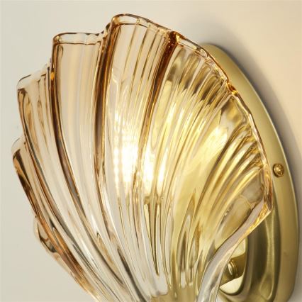 Searchlight - Sienas gaismeklis SHELL 1xG9/7W/230V dūmots