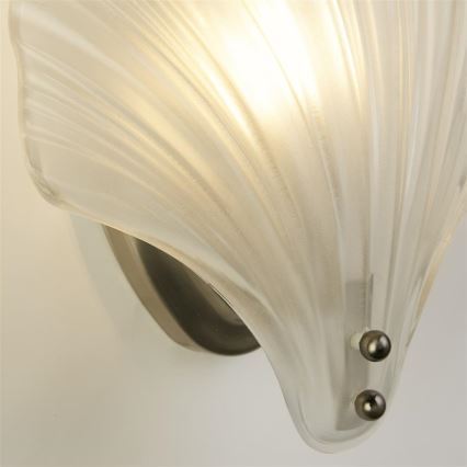 Searchlight - Sienas gaismeklis SHELL 1xG9/7W/230V balts