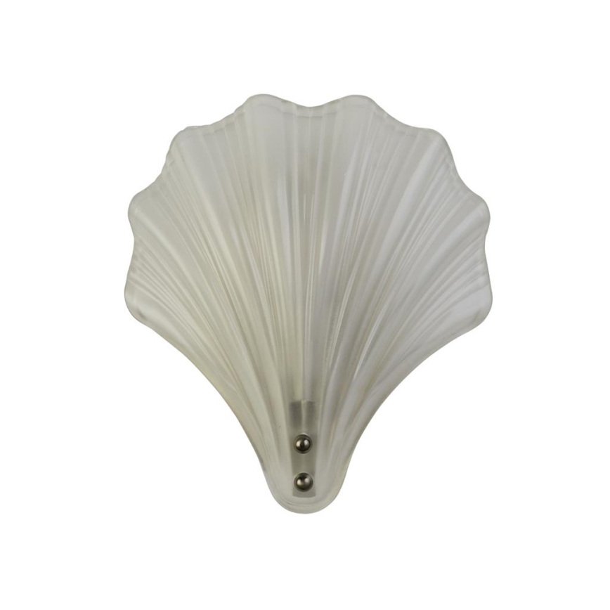 Searchlight - Sienas gaismeklis SHELL 1xG9/7W/230V balts
