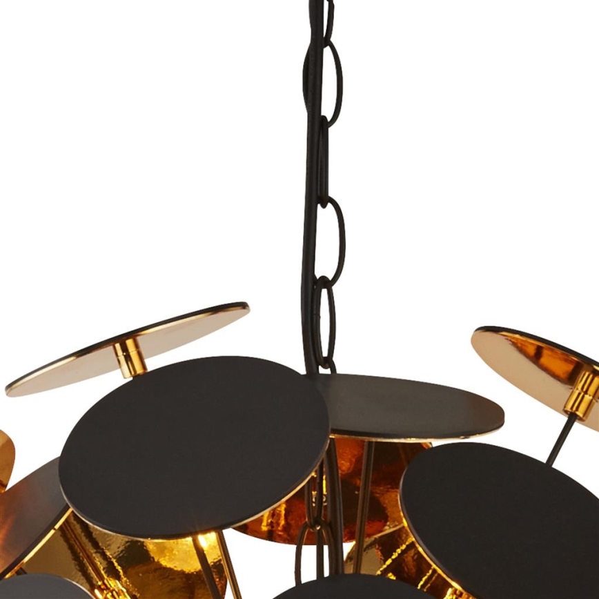 Searchlight - Piekaramā lustra DISCUS uz troses, 4xE14/60W/230V