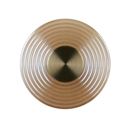 Searchlight - CLEO LED sienas gaismeklis ar regulējamu spilgtumu LED/9,4W/230V misiņš