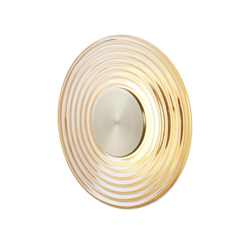 Searchlight - CLEO LED sienas gaismeklis ar regulējamu spilgtumu LED/9,4W/230V misiņš