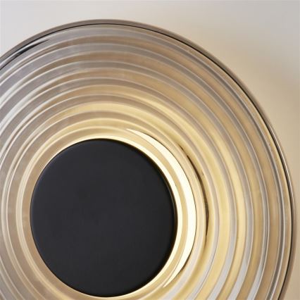 Searchlight - Regulējams sienas LED gaismeklis CLEO LED/9,4W/230V dūmu krāsā