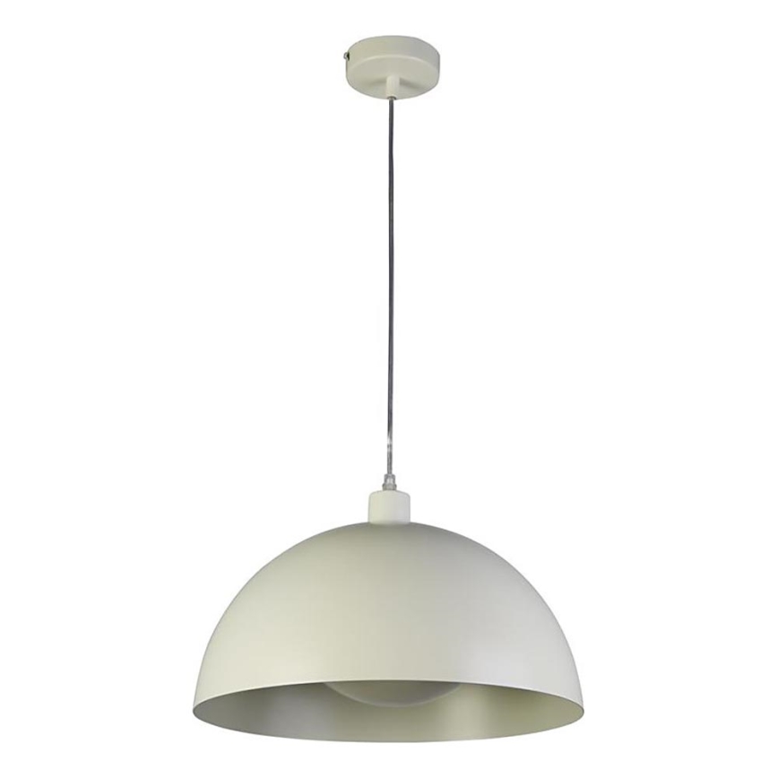 Searchlight - Piekaramā lustra uz troses MARS 1xE27/60W/230V Ø 25 cm krēmkrāsaina