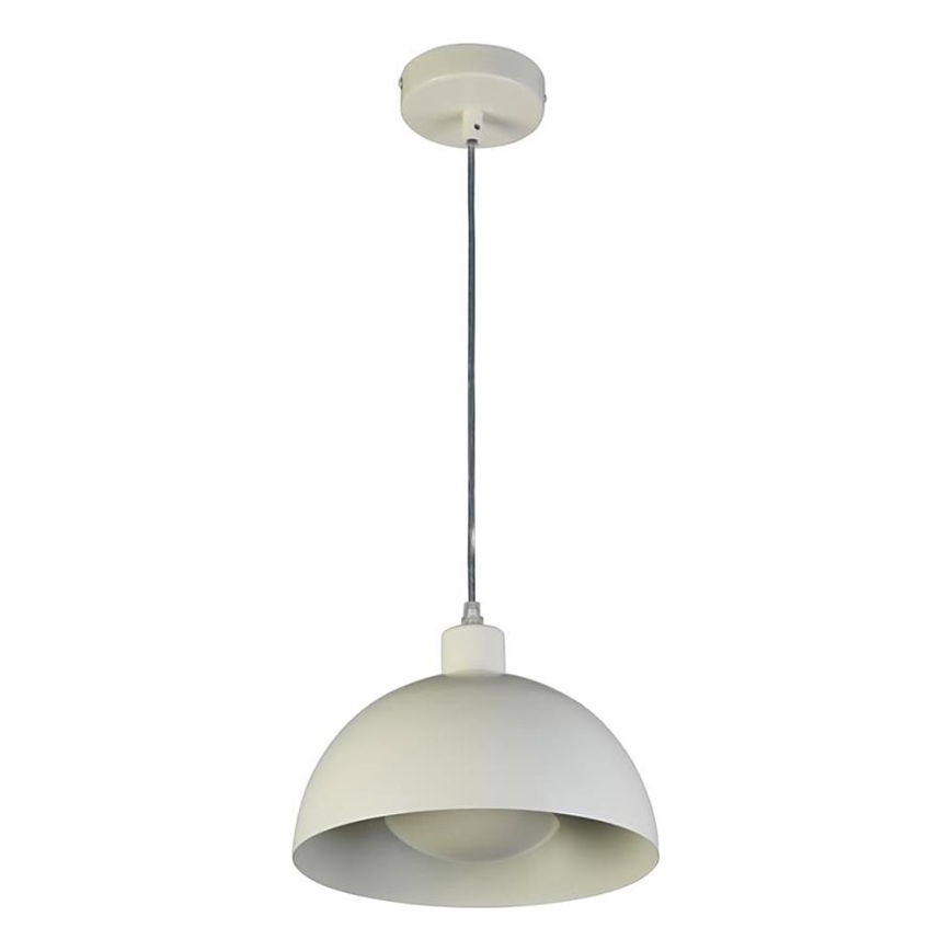 Searchlight - Karājošā lustra uz vada MARS 1xE27/60W/230V Ø 40 cm krēmkrāsas