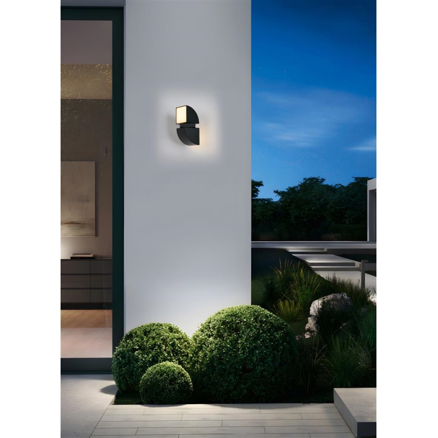Searchlight - LED āra sienas gaismeklis DAKOTA 2xLED/4W/230V IP44