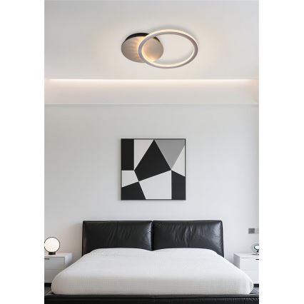 Searchlight - LED griestu gaismeklis ar regulējamu spilgtumu TEHNISKIE DATI LED/18W/230V 3000K 35x45 cm misiņš