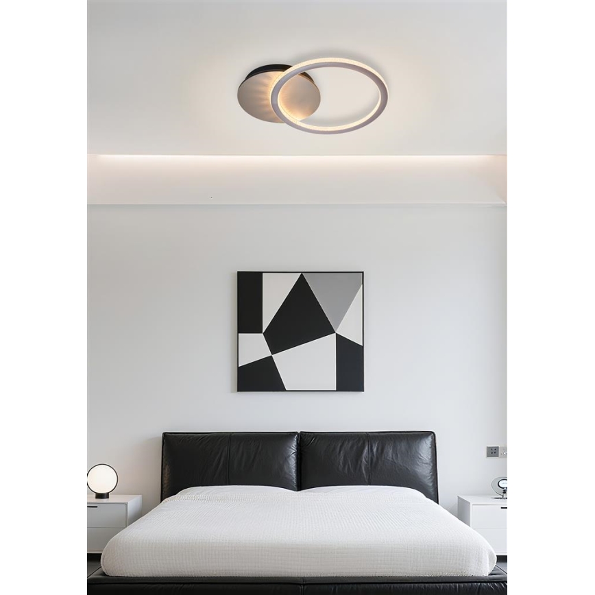 Searchlight - LED griestu gaismeklis ar regulējamu spilgtumu TEHNISKIE DATI LED/18W/230V 3000K 35x45 cm misiņš