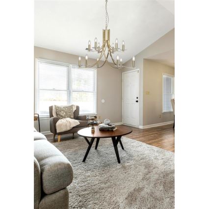 Searchlight - Lustra ar ķēdi ASCONA 12xE14/60W/230V