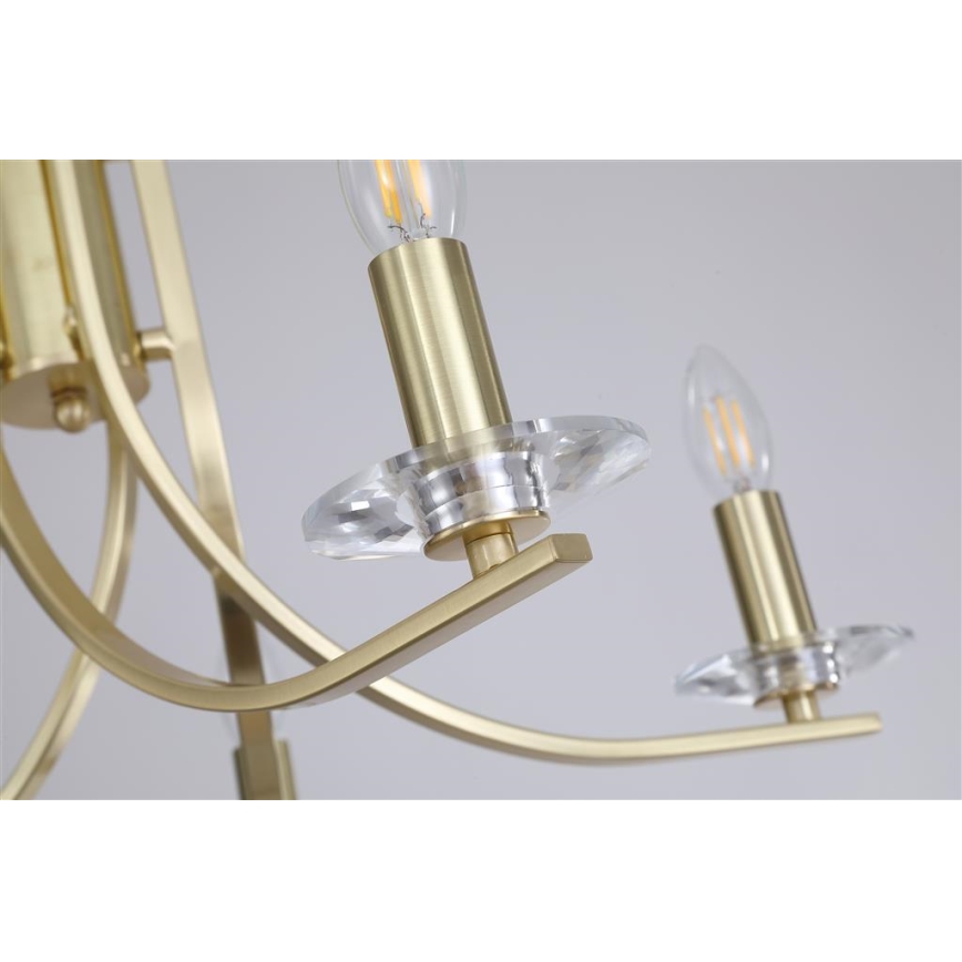 Searchlight - Lustra ar ķēdi ASCONA 5xE14/60W/230V