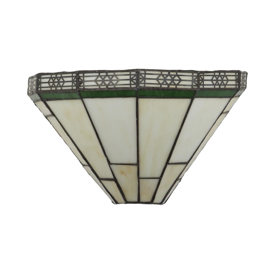 Searchlight - Tiffany sienas lampa SPĀRE 1xE14/60W/230V