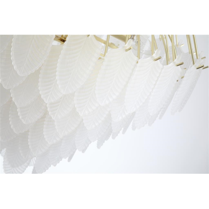 Searchlight - Lustra uz ķēdes FEATHER 10xE14/60W/230V