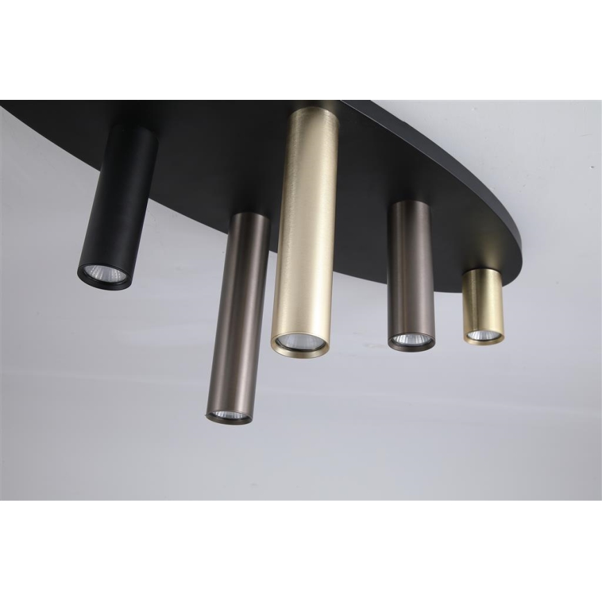 Searchlight - Griestu gaismeklis TUBES 6xGU10/10W/230V 80x30 cm