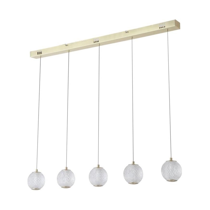 Searchlight - LED lustra uz vada ALLURE 5xLED/4,2W/230V