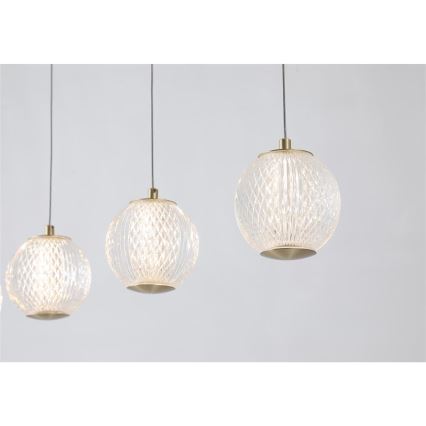 Searchlight - LED lustra uz vada ALLURE 5xLED/4,2W/230V