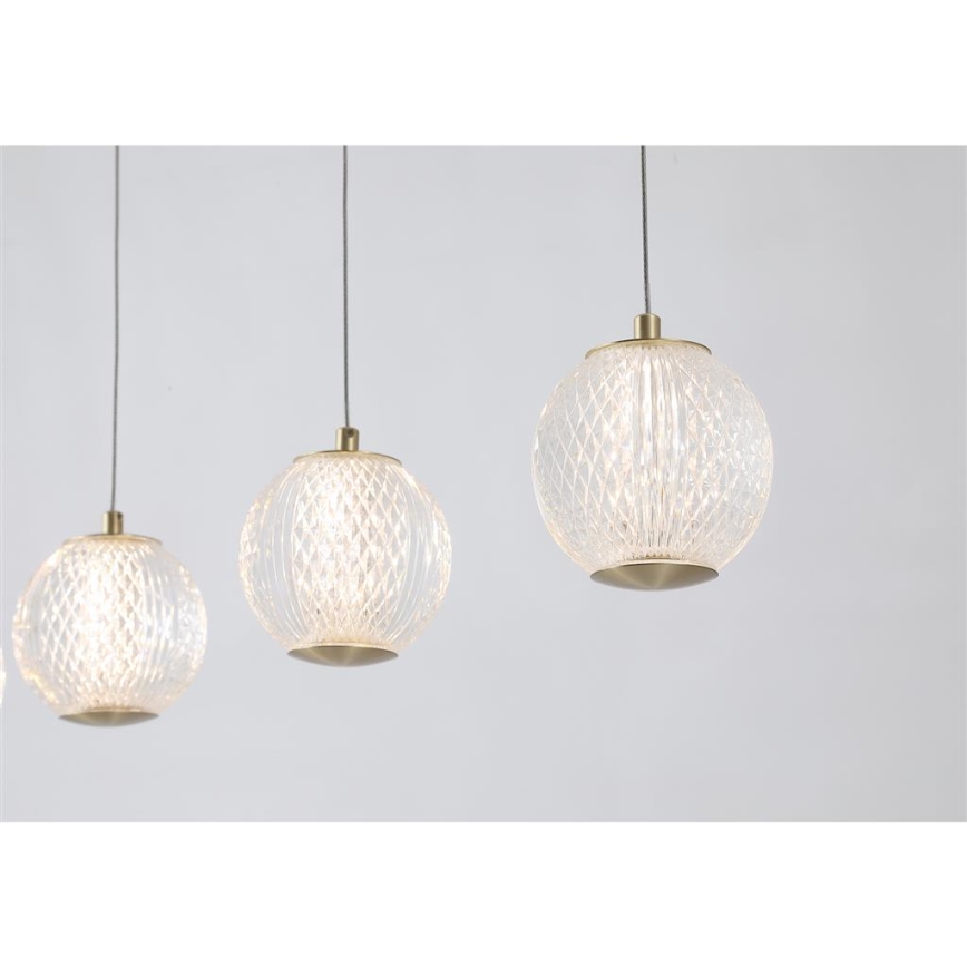 Searchlight - LED lustra uz vada ALLURE 5xLED/4,2W/230V