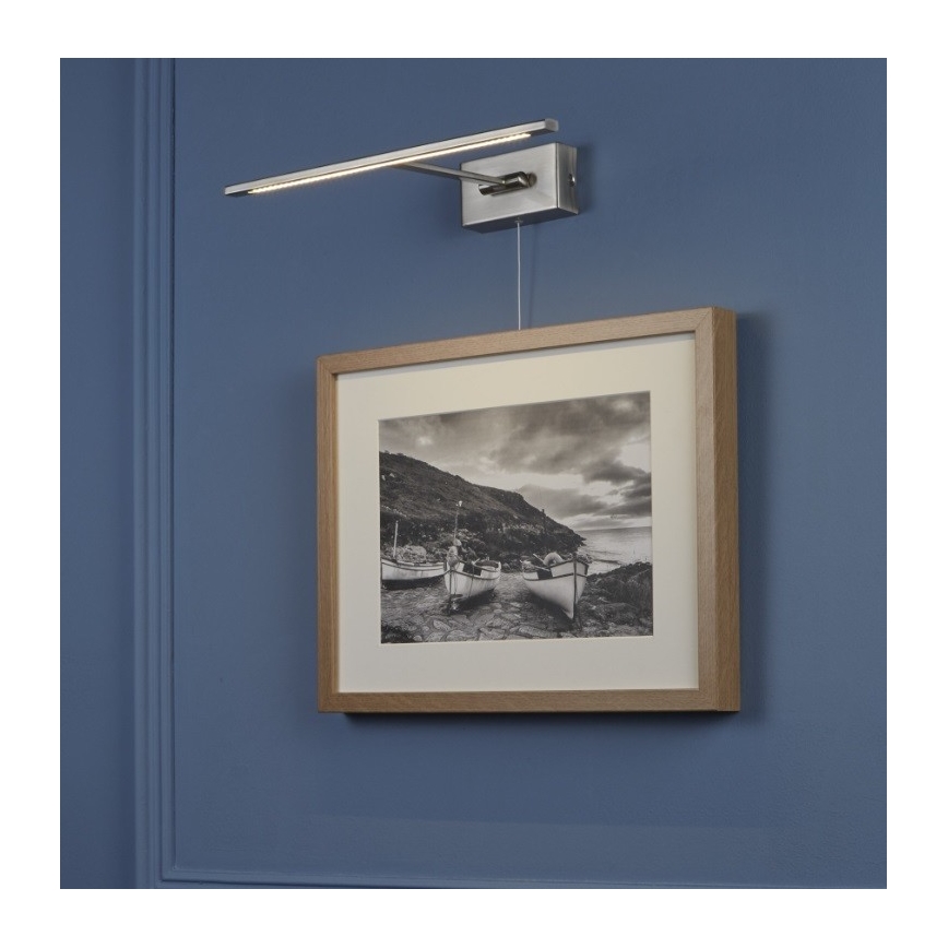 Searchlight - LED Attēla lampa LED/7,7W/230V spīdīgi hromēts