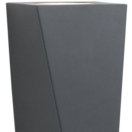 Searchlight - Āra sienas lampa OUT 2xGU10/3W/230V IP44 melna